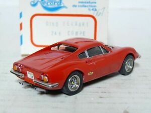 店内限界値引き中 セルフラッピング無料 Model France ホビー Car Resin Handmade モデルカー Coupe 模型車 Dino レコードフランスフェラーリディノクーペハンドメイドモデルカーrecord 143 246 1987 Ferrari プラモデル 模型