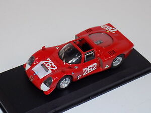 【送料無料】ホビー 模型車 モデルカー ベストモデルアルファロメオスパイダー＃タルガフロリオ＃12143 best model alfa romeo 332 spyder car 262 from 1969 targa florio 9147