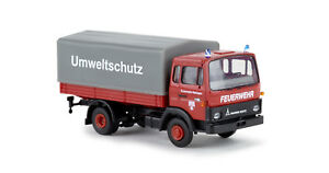 【送料無料】ホビー 模型車 モデルカー ＃ラーティンゲン＃magirus mk pp 034; fire brigade ratingen 034;, h0 car model 187, brekina 34720
