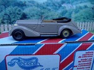 【送料無料】ホビー 模型車 モデルカー レコードフランスホチキスハンドメイドモデルカー143 record france hotchkiss 686 1939 handmade resin model car