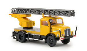 【送料無料】ホビー 模型車 モデルカー ｉｆａｓifa s 40001 dl 25 kommunaldrehleiter, h0 car model 187, brekina 71728, td