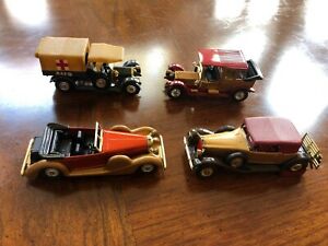 【送料無料】ホビー 模型車 モデルカー イングランドモデルマッチモデルlot of 4 matchbox models of yesteryear model toy cars made in england by lesney 21,456円