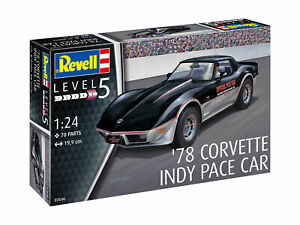 【送料無料】ホビー 模型車 モデルカー コルベットインディペースカープラスチックモデルキットcorvette indy pace car 1978 124 plastic model kit revell