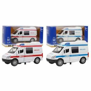 【送料無料】ホビー 模型車 モデルカー スケールミニシミュレーションサウンドライトモデル132 scale mini simulation ambulance car with sound amp; light model toy vehicle