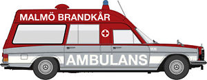 【送料無料】ホビー 模型車 モデルカー マルメmb8 ktw 034; ambulans malmo 906 starmada, h0 car model 187, brekina 13815