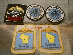 【送料無料】ホビー 模型車 モデルカー ビンテージフォードモデルクラブパッチfive vintage ford model t car club patches