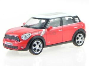 【送料無料】ホビー 模型車 モデルカー ミニクーパーmini cooper s countryman red modelcar 444008 rmz 143
