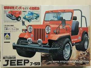 【送料無料】ホビー 模型車 モデルカー ジーププラスチックモデルキットmitsubishi jeep j59 plastic model kit 120 car drive series 1roshima