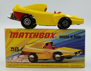 【送料無料】ホビー 模型車 モデルカー プッシュマッチモデルcars wooshnpush 58 matchbox model made in 1971 drmp