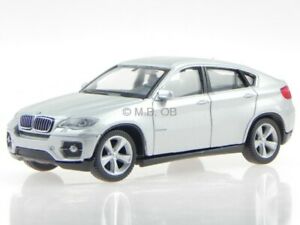 【送料無料】ホビー 模型車 モデルカー シルバーダイカストbmw e71 x6 silver diecast modelcar 44016 welly 143