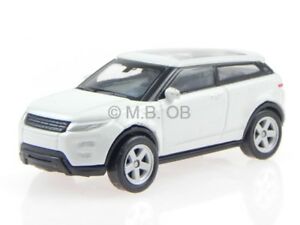 【送料無料】ホビー 模型車 モデルカー ランドローバーレンジローバーland rover range rover evoque white modelcar welly 160