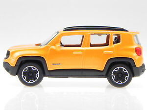 貨物輸送無料 道楽 模型車 フレームワークカー ジープレネゲードオレンジダイカストjeep Renegade Orange Diecast Modelcar urago 143 Cannes Encheres Com