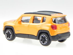 貨物輸送無料 道楽 模型車 フレームワークカー ジープレネゲードオレンジダイカストjeep Renegade Orange Diecast Modelcar urago 143 Cannes Encheres Com