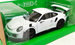 【送料無料】ホビー 模型車 モデルカー スケールモデルカーポルシェグアテマラwelly 12427 scale model car 24080w 2016 porsche 911 gt3 rs white