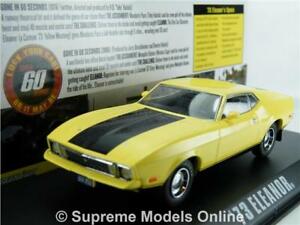 【送料無料】ホビー 模型車 モデルカー モデルカームスタングマッハmustang mach 1 gone in 60 seconds model car 143 scale eleanor sixty t3412z