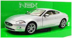 【送料無料】ホビー 模型車 モデルカー スケールモデルカージャガークーペシルバーwelly nex 124 scale model car 141280 jaguar xk coupe silver