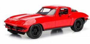 【送料無料】ホビー 模型車 モデルカー シボレーコルベット＃＃モデルカーletty039;s chevy corvette red 039;fast amp; furious 8039; 124 model car
