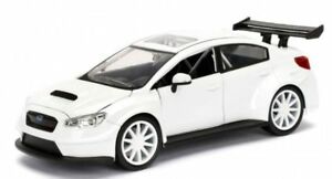 【送料無料】ホビー 模型車 モデルカー ホワイト＃＃モデルカーmr little nobody039;s subaru wrx sti white 039;fast amp; furious 8039; 124 model car