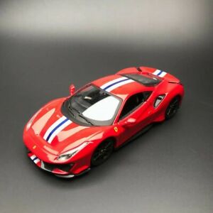 【送料無料】ホビー 模型車 モデルカー フェラーリドアレッド 124 bburago ferrari 488 pista car model door open amp; close red 1826026