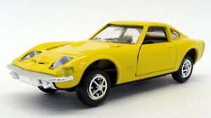 【送料無料】ホビー 模型車 モデルカー ガマスケールモデルカーオペルgama 141 scale model car 17 99 007 opel gt 1900 yellow