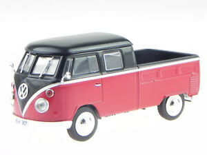 【送料無料】ホビー 模型車 モデルカー バスダイカストvw t1 bus doka doppelkabine 1961 red schw diecast modelcar 840218 norev 143