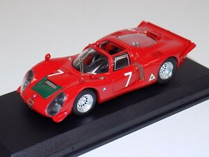 【送料無料】ホビー 模型車 モデルカー ベストモデルアルファロメオスパイダー＃ムジェロ12143 best model alfa romeo332 spyder car 7 from 1968 mugello 9148