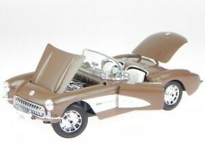 【送料無料】ホビー 模型車 モデルカー シボレーコルベットchevrolet corvette c1 1957 bronce modelcar 31139 maisto 118