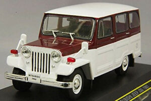 【送料無料】ホビー 模型車 モデルカー ジープホワイトスケールwonderful modelcar mitsubishi jeep j30 1961 whitedarkred scale 143