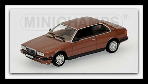 【送料無料】ホビー 模型車 モデルカー マセラティマセラティメタリックwonderful modelcar maserati biturbo 1986 copper metallic 143 ltded