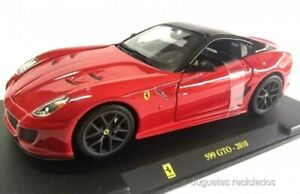 【送料無料】ホビー 模型車 モデルカー フェラーリダイカストferrari 599 gto 2010 124 burago diecast modelcar