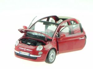 【送料無料】ホビー 模型車 モデルカー フィアットカブリオレfiat 500 convertible 500c red modelcar 79164 motormax 118