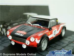 【送料無料】ホビー 模型車 モデルカー フィアットアバルトラリーカーモデルサイズネットワークサンレモfiat abarth 124 rally car model 143 size 1973 ixo verini torriani sanremo t3