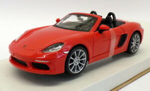 【送料無料】ホビー 模型車 モデルカー ブラーゴ124スケールモデル1821087 ポルシェ718 boxterオレンジburago 124 scale model car 1821087 porsche 718 boxterorange