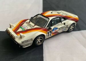 【送料無料】ホビー 模型車 モデルカー フェラーリタルガフロリオモデルカーrecord 143 hand built patterson ferrari 308 gtb targa florio 81 resin model car