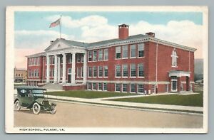 【送料無料】ホビー 模型車 モデルカー プラスキモデルフラグhigh school pulaski virginia?model t car?us flag where i go to school 1920s