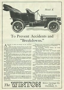 【送料無料】ホビー 模型車 モデルカー ウィントンモデルアンティークカービンテージプリントwinton model k antique car photo art 1905 vintage print ad 12,226円