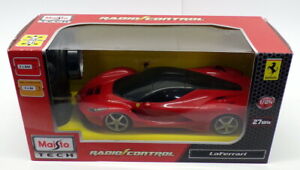 【送料無料】ホビー 模型車 モデルカー スケールモデルカーラmaisto 124 scale 27mhz rc model car 81086laferrarired