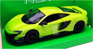 【送料無料】ホビー 模型車 モデルカー スケールモデルカーマクラーレンwelly 12427 scale model car 24089wmclaren 675ltgreen