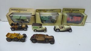 【送料無料】ホビー 模型車 モデルカー ボックスモデルフーバービンテージマッチモデル8 vintage matchbox models of yesteryear cars some boxed model t hoover