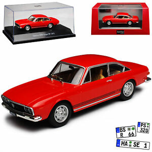 【送料無料】ホビー 模型車 モデルカー ランチアクーペミドルレッドスターリンモデルカーlancia flavia 2000 coupe hf middle red 19701974 143 starline model car with o