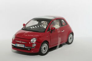 【送料無料】ホビー 模型車 モデルカー フィアットモンドモーターモデルカーカーカー118 fiat 500 2007?2016 red mondo motors model car cars car