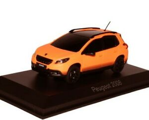 【送料無料】ホビー 模型車 モデルカー プジョーオレンジモデルカーマットpeugeot 2008 orange matt automesse geneva from 2013 143 norev model car of ode