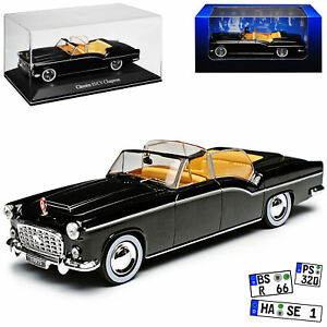 【送料無料】ホビー 模型車 モデルカー シトロエンカブリオレブラックアトラスモデルカー