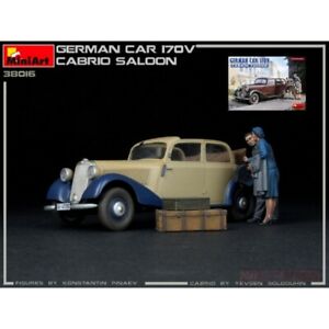 【送料無料】ホビー 模型車 モデルカー ドイツカブリオサロンキットモデルminiart min38016 german car 170v cabrio saloon kit 135 modellino model