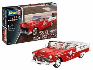 【送料無料】ホビー 模型車 モデルカー ＃；シボレーインディペースカープラスチックモデルキットrevell 7686 125 039;55 chevy indy pace car plastic model kit 18,186円