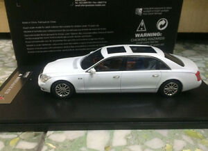 【送料無料】ホビー 模型車 モデルカー スケールモデルカーマイバッハ143 scale diecast model car, ay0002 maybach 62s white