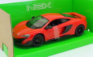 【送料無料】ホビー 模型車 モデルカー スケールモデルカーマクラーレンwelly 12427 scale model car 24089w mclaren 675lt red
