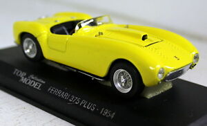 【送料無料】ホビー 模型車 モデルカー モデルスケールトヨタフェラーリプラスモデルカーtop model 143 scale tmc001 ferrari 375 mm plus 1954 yellow resin model car