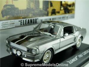 【送料無料】ホビー 模型車 モデルカー シェルビーマスタングモデル＃shelby mustang 1967 eleanor gone in 60 seconds model car greenlight issue k8q~~