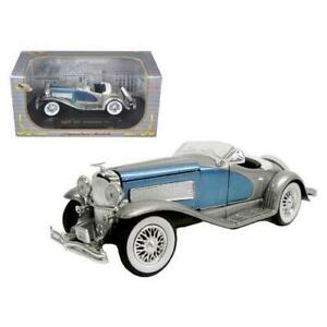 【送料無料】ホビー 模型車 モデルカー 1935デューゼンバーグssjシルバー132ダイカストモデルモデルカー1935 duesenberg ssj bluesilver 132 diecast model car by signature models